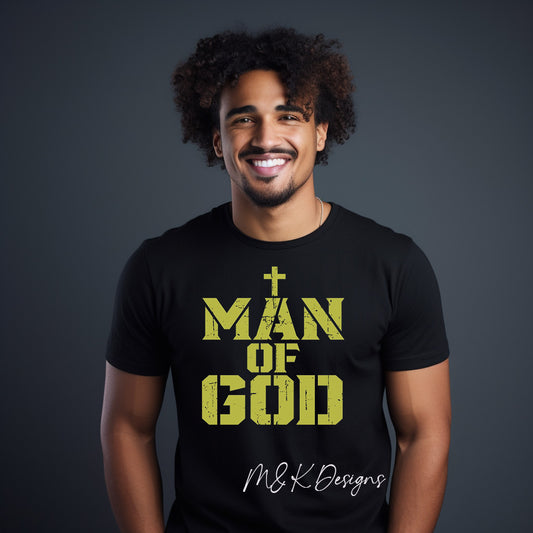 Man of God t-shirt